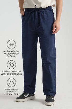 Era Baggy Fit Yazlık Rahat İnce Pantolon