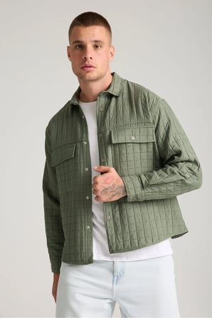 Grit Erkek Oversize Ceket Yeşil