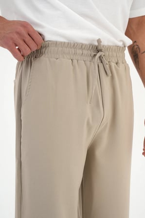 Anchor Erkek Rahat Beli Lastikli Kumaş Pantolon