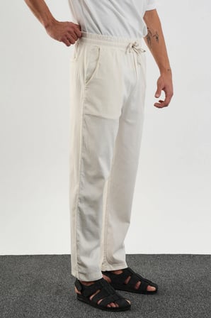 Karalyan Erkek Comfort Fit Rahat Kesim Pamuklu Pantolon