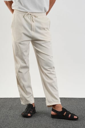 Karalyan Erkek Comfort Fit Rahat Kesim Pamuklu Pantolon