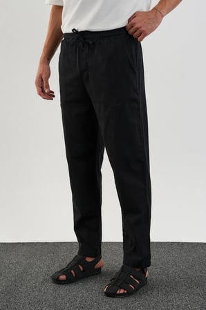 Karalyan Erkek Comfort Fit Rahat Kesim Pamuklu Pantolon
