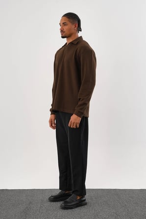 EASE Oversize Sweatshirt Kahve