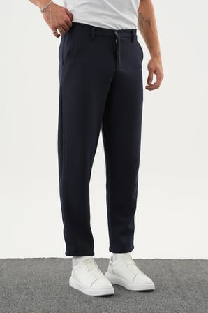 ARDEN Kışlık Kalın Slim Fit Kemerli Erkek Pantolon