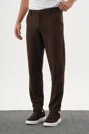 ARDEN Kışlık Kalın Slim Fit Kemerli Erkek Pantolon