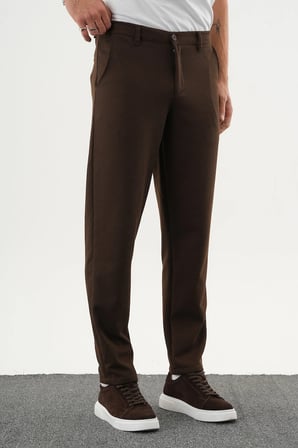ARDEN Kışlık Kalın Slim Fit Kemerli Erkek Pantolon