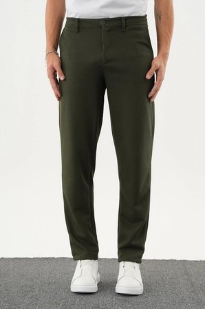 ARDEN Kışlık Kalın Slim Fit Kemerli Erkek Pantolon
