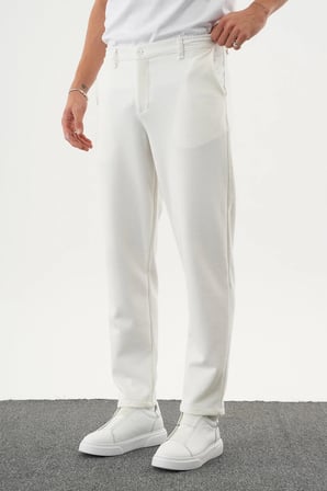 ARDEN Kışlık Kalın Slim Fit Kemerli Erkek Pantolon