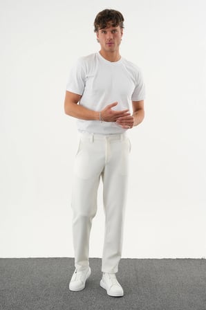 ARDEN Kışlık Kalın Slim Fit Kemerli Erkek Pantolon