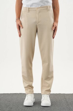 ARDEN Kışlık Kalın Slim Fit Kemerli Erkek Pantolon