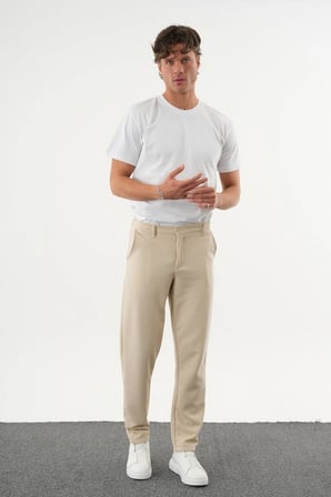 ARDEN Kışlık Kalın Slim Fit Kemerli Erkek Pantolon