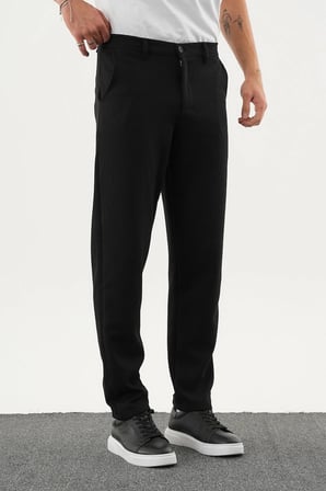 ARDEN Kışlık Kalın Slim Fit Kemerli Erkek Pantolon
