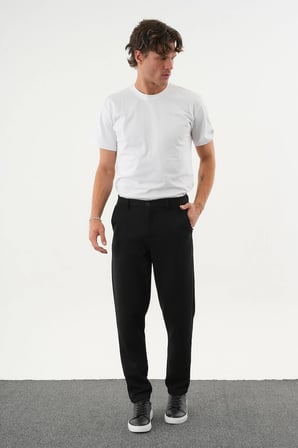 ARDEN Kışlık Kalın Slim Fit Kemerli Erkek Pantolon
