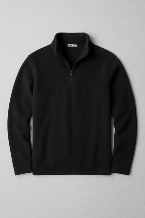 TUNDRA Regular Fit Kışlık Polar Siyah