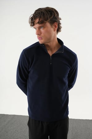 TUNDRA Regular Fit Kışlık Polar Lacivert