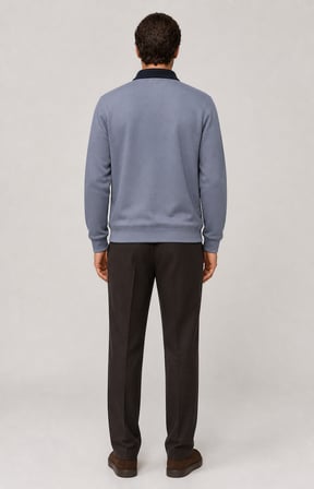 Snap Erkek Regular Fit Düğmeli Kışlık Sweatshirt Antrasit