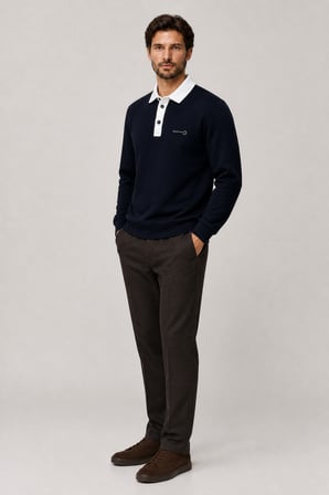 Snap Erkek Regular Fit Düğmeli Kışlık Sweatshirt Siyah