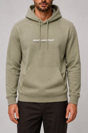 Consume Erkek Regular Fit Kapüşonlu Sweatshirt Çağla