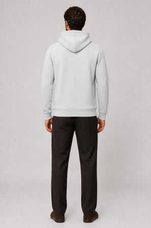 Consume Erkek Regular Fit Kapüşonlu Sweatshirt Gri