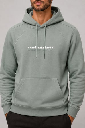 Consume Erkek Regular Fit Kapüşonlu Sweatshirt Mint