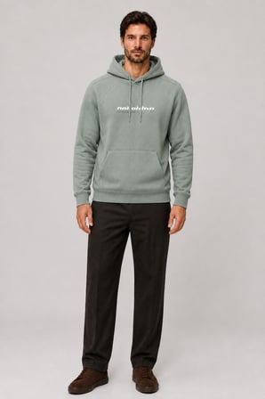 Consume Erkek Regular Fit Kapüşonlu Sweatshirt Mint
