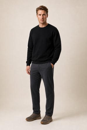 Benko Regular Fit Kışlık Sweatshirt Yeni Sezon Siyah