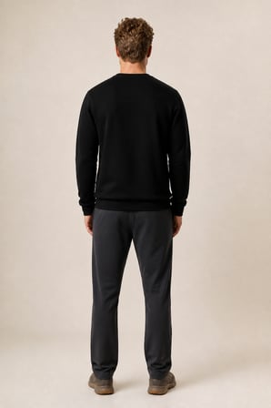Benko Regular Fit Kışlık Sweatshirt Yeni Sezon Siyah