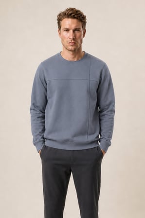 Benko Regular Fit Kışlık Sweatshirt Yeni Sezon Antrasit