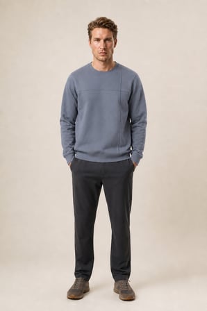 Benko Regular Fit Kışlık Sweatshirt Yeni Sezon Antrasit