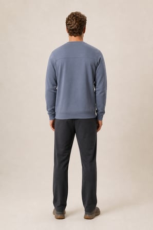 Benko Regular Fit Kışlık Sweatshirt Yeni Sezon Antrasit