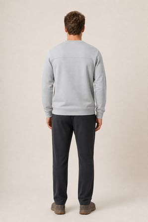 Benko Regular Fit Kışlık Sweatshirt Yeni Sezon Gri