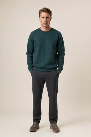 Benko Regular Fit Kışlık Sweatshirt Yeni Sezon Nefti
