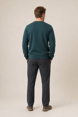 Benko Regular Fit Kışlık Sweatshirt Yeni Sezon Nefti