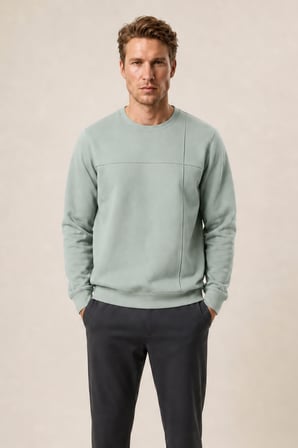 Benko Regular Fit Kışlık Sweatshirt Yeni Sezon Mint