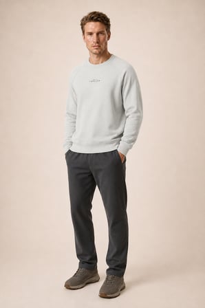 Forever Yeni Sezon Erkek Regular Fit Pamuklu Sweatshirt