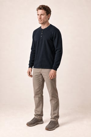Bron Erkek Yeni Sezon Oversize Düğmeli Sweatshirt Siyah