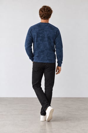 Yeni Sezon Filow Erkek İki İplik Regular Fit Sweatshirt