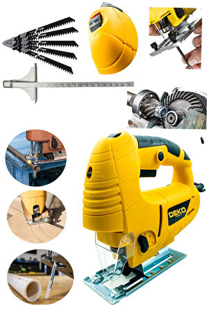 Bakır Sargılı 4000w Metal Dişli Devir Ve Pandül Ayarlı Ahşap Metal Kesme Lazerli Dekupaj Testere