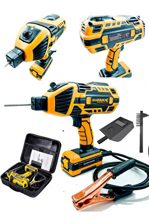 Yeni Nesil Tabanca Tipi El Kaynak Makinası Profesyonel Invertör Elektrot Kaynak Makinesi Seti 220a