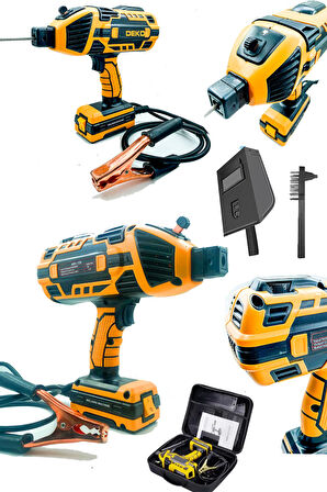 Hand Welder Dkt-220a Yeni Nesil Tabanca Kaynak Makinası Invertör Elektrot Kaynak Makinesi Seti