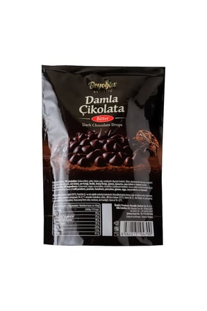 Beyoğlu Bitter Damla Çikolata 100 gr (Kurabiye,Pasta ve Kek İçin)