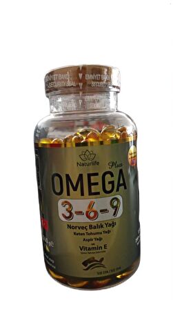 Naturlife Omega 3-6-9 200 Kapsül 8682214038103