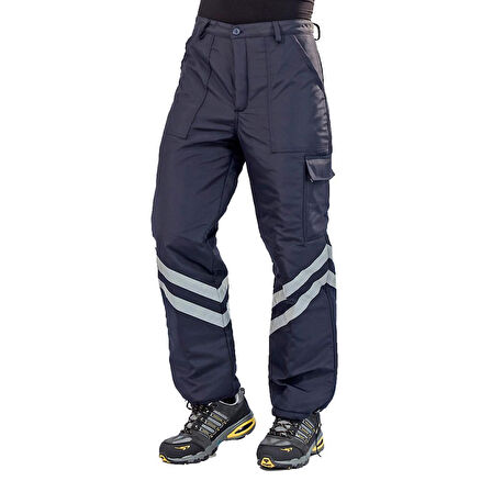 Şensel, Reflektörlü Soğuk Hava Pantolonu, Lacivert, Komando Cepli -104E745-