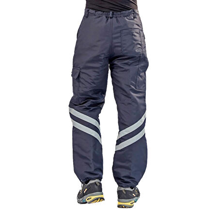 Şensel, Reflektörlü Soğuk Hava Pantolonu, Lacivert, Komando Cepli -104E745-