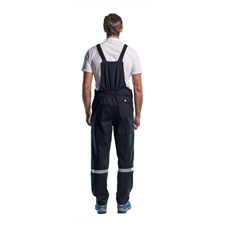 Şensel, Reflektörlü Taraftar Bahçıvan Tulum,Siyah-Beyaz-8E2271-