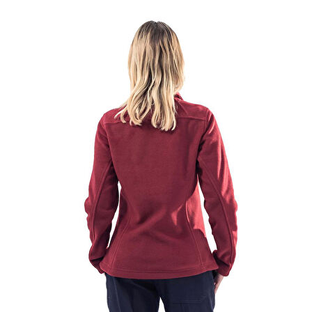 Şensel, Kadın Polar Mont, Bordo -99E315- Cepli, Outdoor