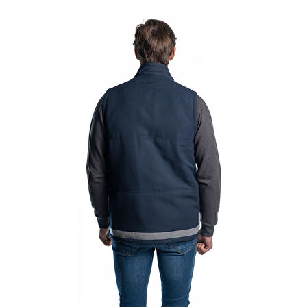 Şensel, Reflektörlü Polarlı Yelek, Lacivert -118E1745-