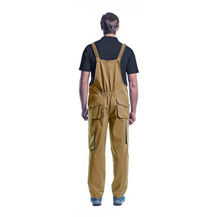 Şensel, Bahçıvan Tulum, Bej-Siyah -8E1157- Kolsuz Tulum