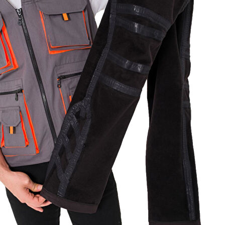 Edit Label, Softshell Pantolon, Siyah-54E5050 Su İtici, Rüzgar Geçirmez