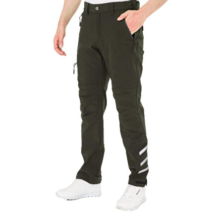 Edit Label, Softshell Pantolon, Haki -54E5025-Su İtici, Rüzgar Geçirmez